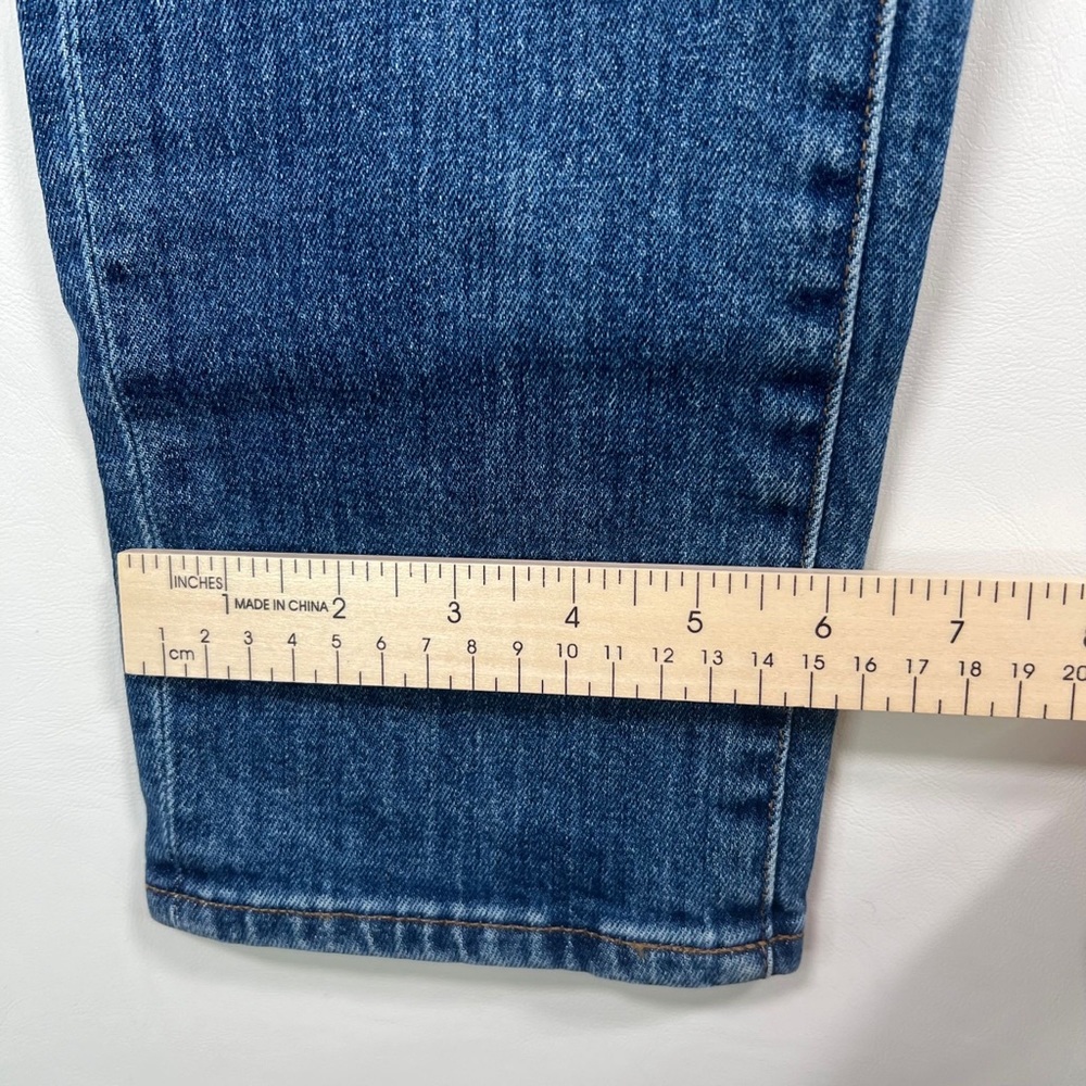 MADEWELL THE SLIM BOYJEAN in Walton Wash Skinny Jeans Style F2819 Size 25 - Picture 14 of 16
